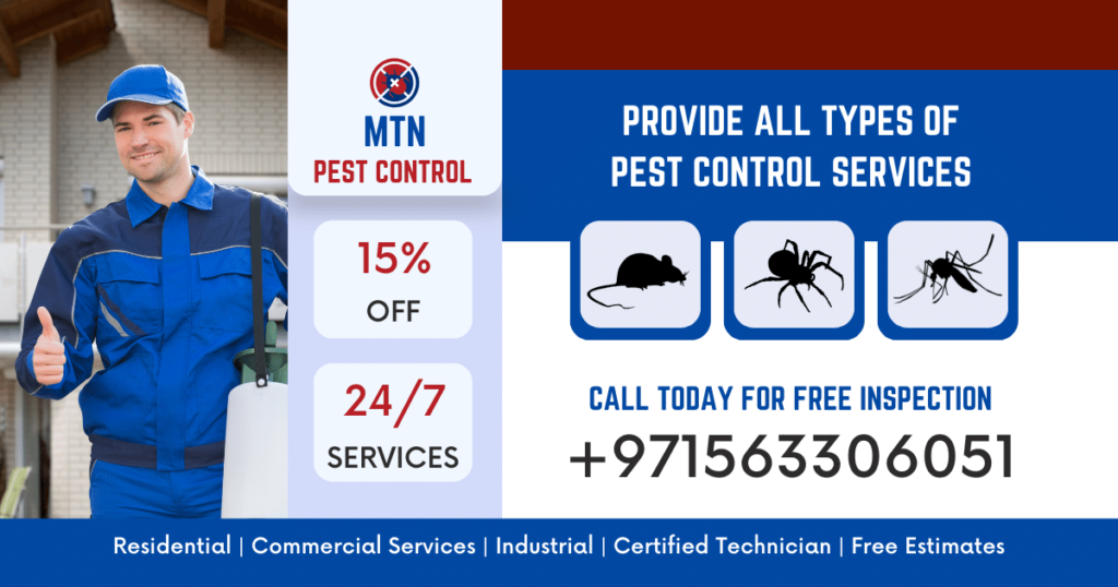 MTN Company is the Best Pest Control Services Provider in Dubai